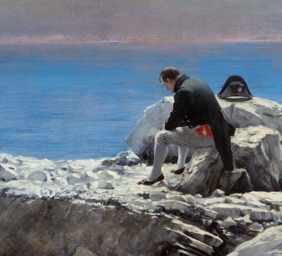 Painting of Napoleon in St Helena