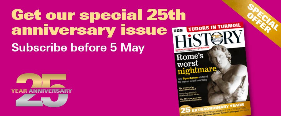 Special offer just £30 for 13 issues + FREE access to HistoryExtra Academy
