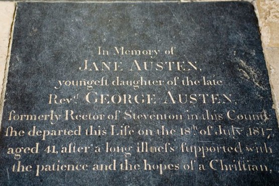 Jane Austen's grave.