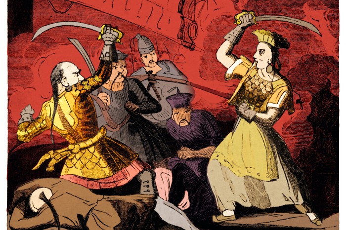 A 19th-century illustration possibly depicting Chinese pirate Zheng Yi Sao. Perhaps the most successful buccaneer of all time, at one point she commanded more than 1,800 ships. (Photo by Bridgeman) A 19th-century illustration possibly depicting Chinese pirate Zheng Yi Sao. Perhaps the most successful buccaneer of all time, at one point she commanded more than 1,800 ships.