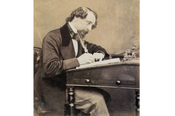 The acclaimed English author Charles Dickens. (Photo by Apic/Getty Images)