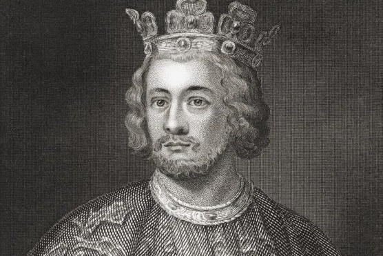 A portrait of King John of England