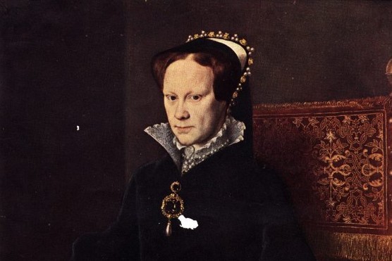 A portrait of Mary I, queen of England