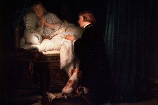 Edward V and Richard, Duke of York, in the Tower of London as imagined in Paul Delaroche’s 1852 painting.