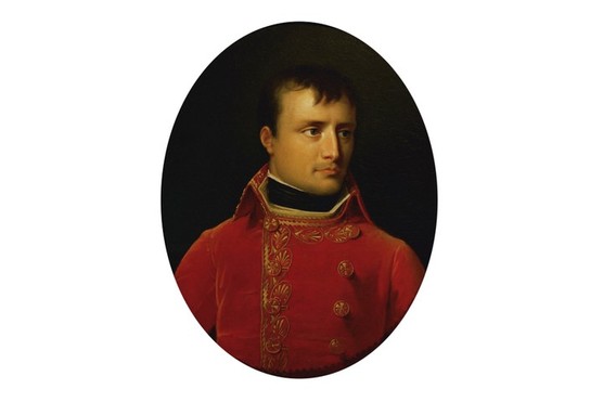 A portrait of Napoleon Bonaparte