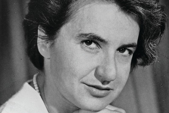 Rosalind Franklin as seen in a 1956 photo