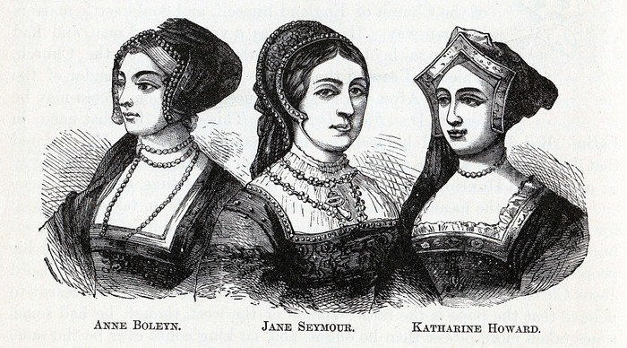 Anne Boleyn, Jane Seymour and Catherine Howard. (Photo by Fine Art Images/Heritage Images/Getty Images) Anne Boleyn, Jane Seymour and Catherine Howard. (Photo by Fine Art Images/Heritage Images/Getty Images)