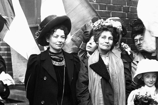 Christabel and Emmeline Pankhurst