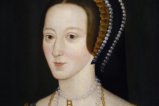 A portrait of Anne Boleyn