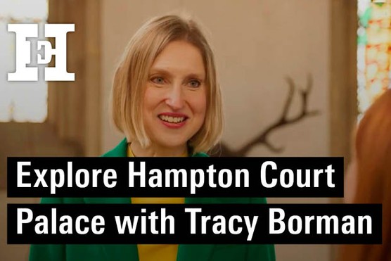 Tracy Borman at Hampton Court Palace