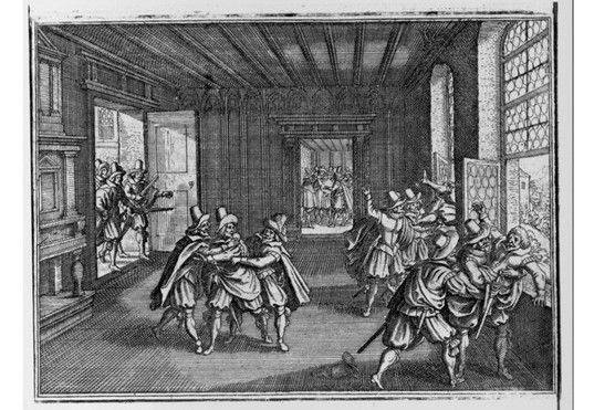 The 1618 Defenestration of Prague