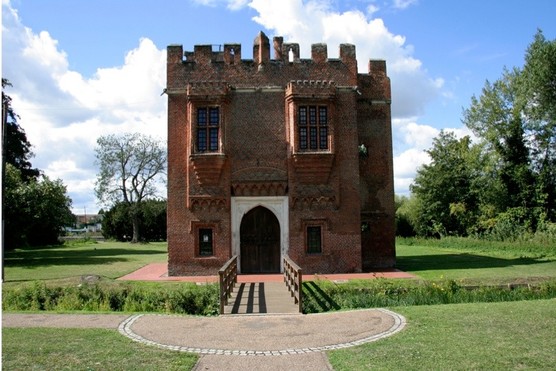 Rye House in Hertfordshire, which became the Parr family home in 1517, when Katherine was around five years old. (© James Schutte/Alamy Stock Photo)