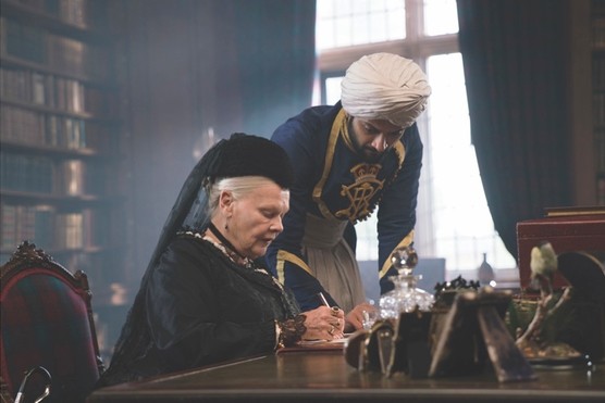 Judi Dench and Ali Fazal in Victoria and Abdul. (Image by Movie Stills DB)