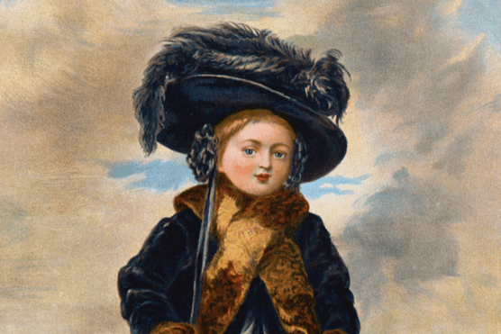 The future Queen Victoria, aged four