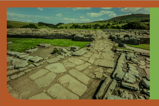 A Roman auxiliary fort just south of Hadrian's Wall (Getty Images)